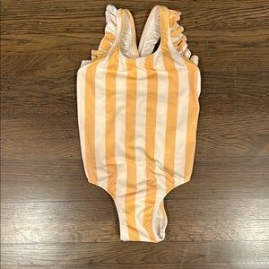 Striped Kids Swim One Piece
